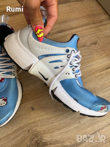 Оригинални маратонки Nike Air Presto Hello Kitty! 38,5 н, снимка 5 - Маратонки - 46816599