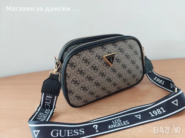 Дамска чанта Guess Код 7002, снимка 15 - Чанти - 47407825