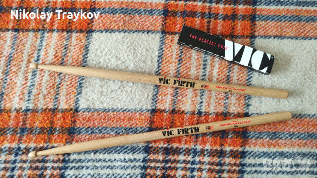 Палки за барабани VIC FIRTH 5А, снимка 2 - Ударни инструменти - 53573042