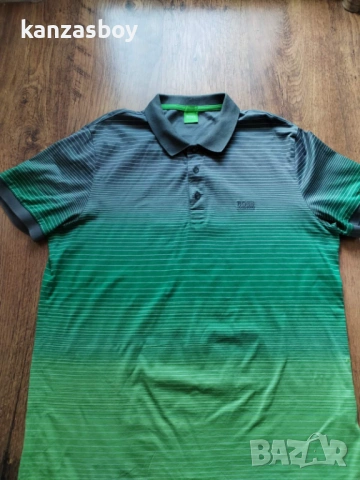 hugo boss green Paddy- страхотна мъжка тениска XL, снимка 5 - Тениски - 53977796