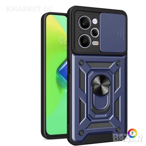 Xiaomi Redmi Note 12 Pro 5G / Poco X5 Pro 5G Удароустойчив Ring Holder Калъф и Протектор, снимка 7 - Калъфи, кейсове - 48833115