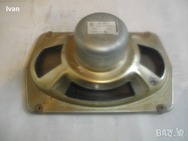 Оригинален български говорител 1,5W за български РЕТРО телевизор София 83, снимка 4 - Части и Платки - 53575267