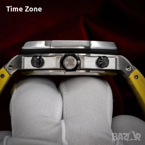 Audemars Piguet Royal Oak Offshore Diver Chronograph 42mm Steel Yellow Dial Различни Цветове, снимка 7 - Мъжки - 54045182