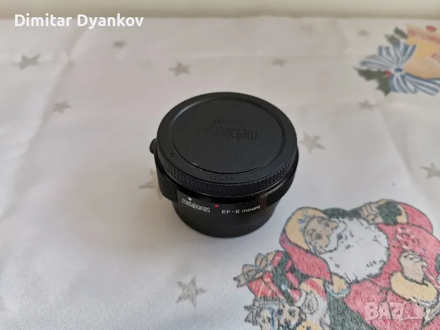 Продавам автофокусен адаптер Metabones IV, снимка 2 - Обективи и филтри - 48518210