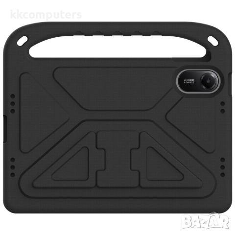 EVA Удароустойчив калъф за Xiaomi Redmi Pad 2 с Дръжка и Стойка, Включен протектор- Черен, Син, Черв, снимка 8 - Калъфи, кейсове - 52143694