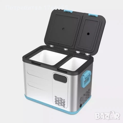 ХЛАДИЛНИК-ФРИЗЕР HI-GEAR Thermec Freeze 36L Dual Zone Fridge Freezer, снимка 4 - Хладилни чанти - 51401391