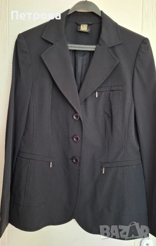 Черно дамско сако MADELEINE, снимка 2 - Якета - 54119031