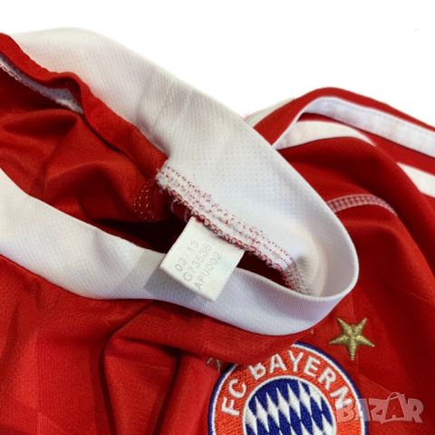 Оригинална мъжка тренировъчна тениска Adidas x FC Bayern München🇩🇪 2013 | S - M размер, снимка 7 - Тениски - 45912300