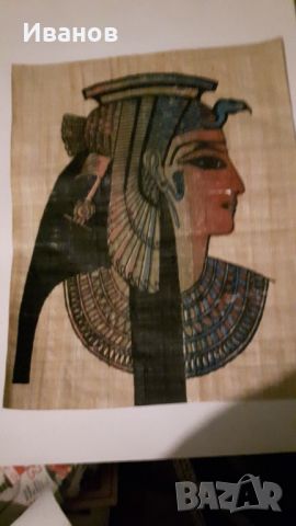 2 картини от Египет на папирус продавам, снимка 1 - Други - 46471354