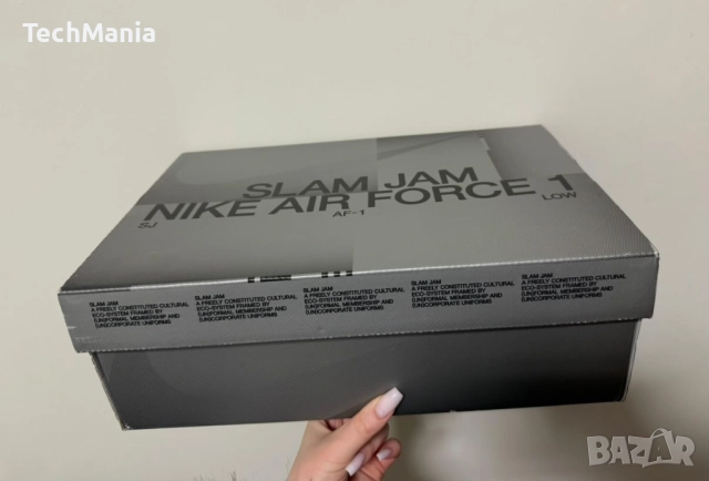 Маратонки Nike Air Force 1 Low x Slam Jam 44 номер, снимка 2 - Маратонки - 52699185