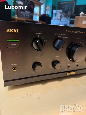 Усилвател AKAI AM-67, снимка 2 - Ресийвъри, усилватели, смесителни пултове - 53834272