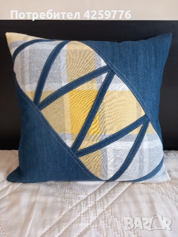 Декоративни възглавници- ръчно изработени НОВИ, снимка 9 - Декорация за дома - 53350160