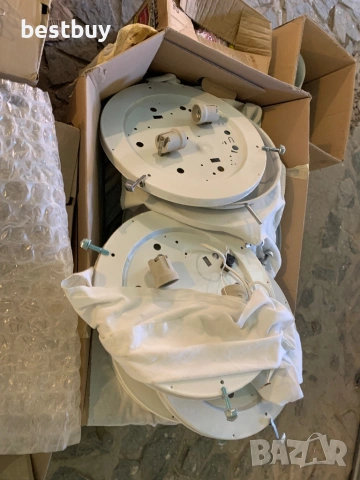 Три вида плафони / лампи - по десетки броя от вид общо към 100 броя, снимка 7 - Лампи за таван - 53745082