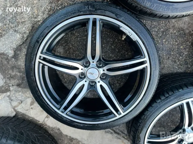 5х112 Джанти 19 Audi VW Mercedes Skoda Seat 5x112 ET 45 J 8.5 Централен отвор 66.6, снимка 5 - Аксесоари и консумативи - 49328330