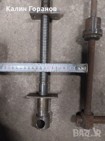 Винт и гайка за менгеме или друго, снимка 4 - Резервни части за машини - 51994231