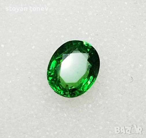 Цаворит Гранат - 1.52кт,Vivid Green,нетретиран!Сертификат+Оценка!Нов, снимка 10 - Колиета, медальони, синджири - 43907700