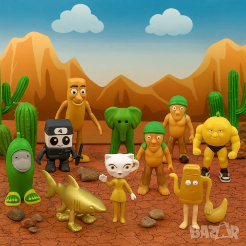 Играчка Изненада – Забавни колекционерски фигурки от поредицата "Tung Tung Tung Sahur", снимка 4 - Други - 51063347