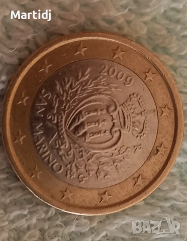 1 evro San Marino 