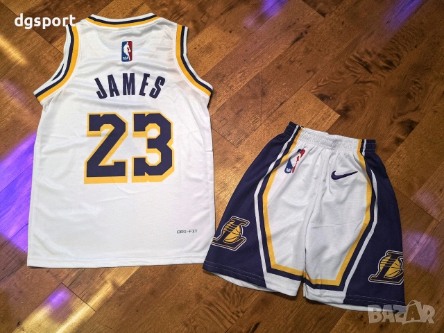Детски баскетболен екип на Лейкърс #Леброн Джеймс нов модел!!!