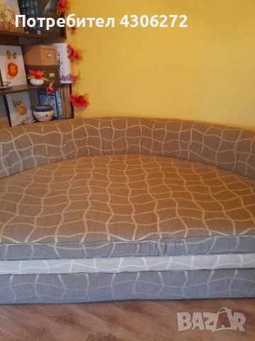 Диван с функция сън, снимка 4 - Дивани и мека мебел - 53941613