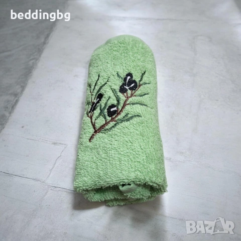 Комплект Кухненски Кърпи „Gülcan Olive Collection“ – 3 броя, снимка 2 - Хавлиени кърпи - 53742219
