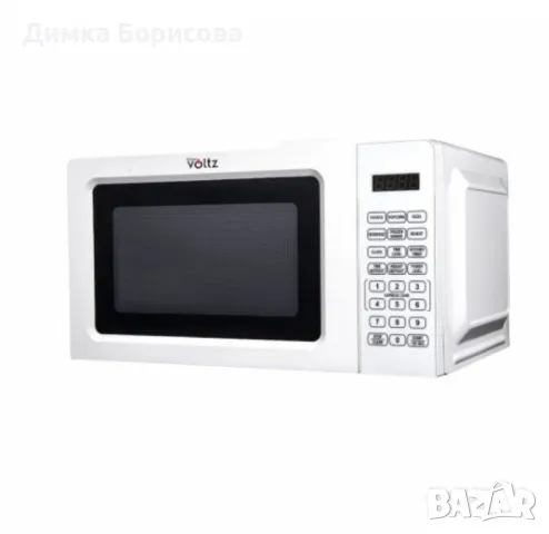 Микровълнова фурна Voltz OV1443D, 700W, 20л., 10степени на мощност, 2 ГОДИНИ ГАРАНЦИЯ, снимка 4 - Микровълнови - 48080025