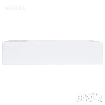 vidaXL Мивка за баня, 400x220x90 мм, SMC, бяла(SKU:146513), снимка 4 - Мивки - 48664482