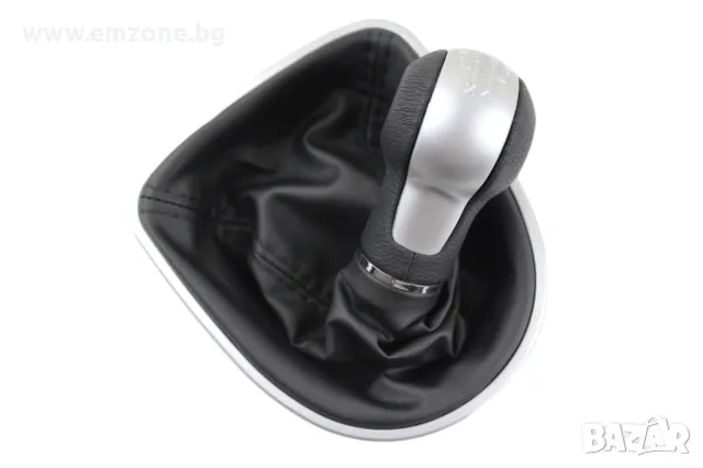 Кожена Топка за скоростен лост с маншон и рамка за Сеат SEAT Toledo III 3 Altea Leon 2 II с 5 и 6ск., снимка 4 - Аксесоари и консумативи - 50342492