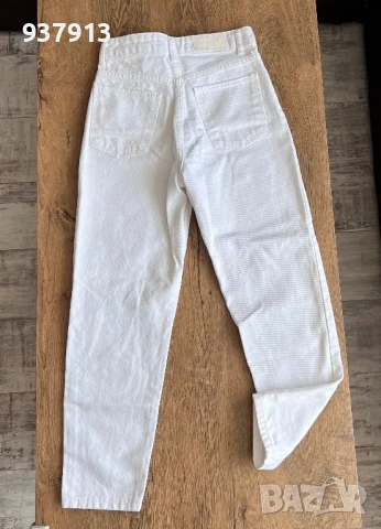 Бели дамски дънки , снимка 3 - Дънки - 51429659