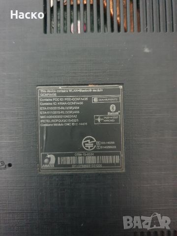 Лаптоп Acer Aspire E5-573 N15Q1 за части , снимка 3 - Лаптопи за дома - 45352287