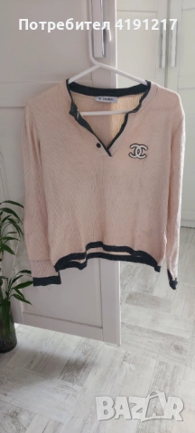 Дамска елегантна блуза Chanel , снимка 2 - Блузи с дълъг ръкав и пуловери - 54214088