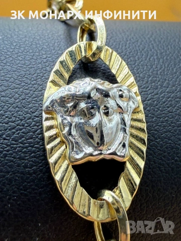 Златна гривна /585/, снимка 2 - Гривни - 54102159