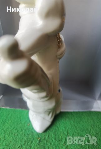 Порцеланова фигура статуетка Клоун, снимка 5 - Колекции - 45583684