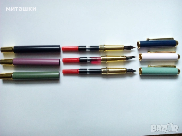 Комплект 3 броя цветни писалки, снимка 5 - Ученически пособия, канцеларски материали - 53379917