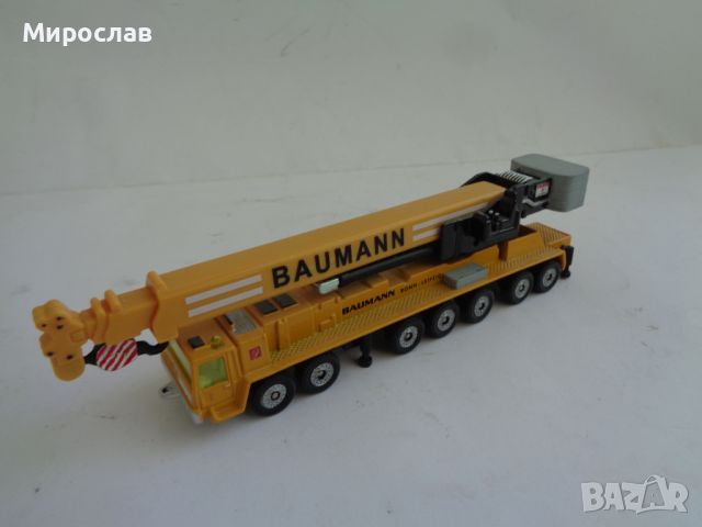 SIKU 1:87 ??? H0 LIEBHERR АВТОКРАН КАМИОН ИГРАЧКА МОДЕЛ, снимка 7 - Колекции - 45204857