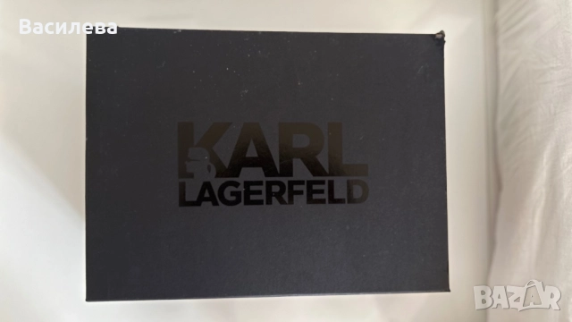 ПРОМО!!! Karl Lagerfeld бели кецове, снимка 8 - Кецове - 50488650