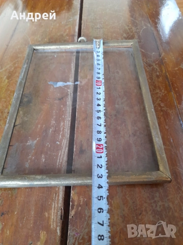 Стара рамка за снимка,картина #21, снимка 4 - Други ценни предмети - 53168536
