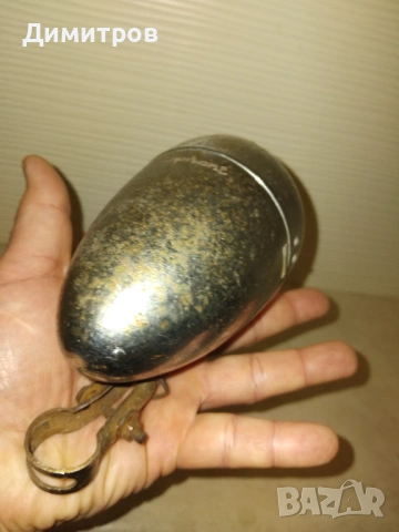 Старинен фар от велосипед, снимка 2 - Антикварни и старинни предмети - 54272000