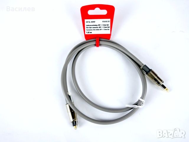 Висококачествен оптичен кабел за MiniDisc (Минидиск) преносими устройства Vivanco / Germany