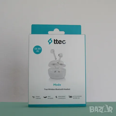 НОВИ безжични слушалки ttec - TWS mode, снимка 1 - Безжични слушалки - 46894026