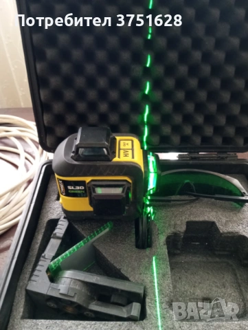 Camex SL3D Green – 3D зелен лазерен нивелир., снимка 5 - Измервателни инструменти - 53658843