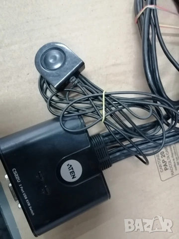 KVM Switch Aten CS22U USB, снимка 5 - Кабели и адаптери - 53626891