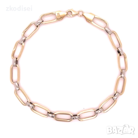 Златна мъжка гривна 5,05гр. 21,0см. 14кр. проба:585 модел:34884-1