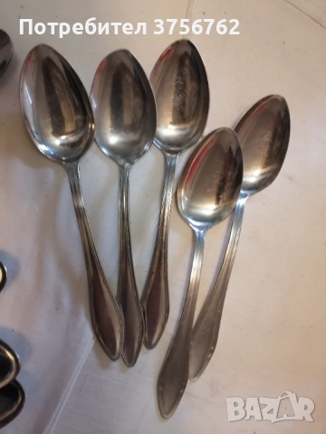 Продавам лъжици от соца, снимка 4 - Прибори за хранене, готвене и сервиране - 52341293