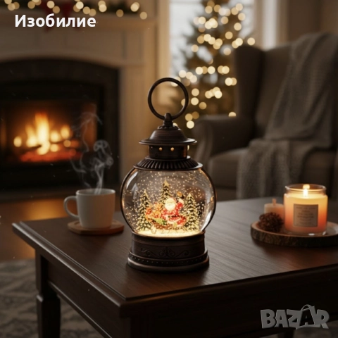 Коледен снежен глобус, снимка 9 - Декорация за дома - 52358840