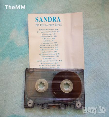 Sandra - 18 Greatest Hits, снимка 2 - Аудио касети - 46416997
