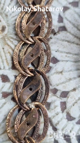 Стар кордон. Накит за носия , снимка 3 - Антикварни и старинни предмети - 53735634