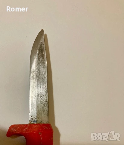 Стар шведски нож KJ Eriksson Mora Sweden carbon steel, снимка 4 - Ножове - 51254734