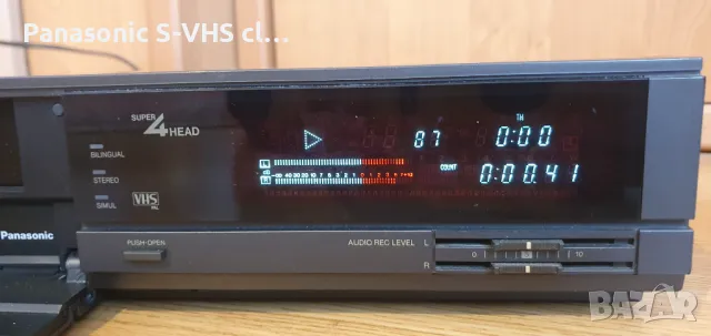 Panasonic NV-H75 4HEAD VHS - HI-Fi , снимка 3 - Плейъри, домашно кино, прожектори - 49341712