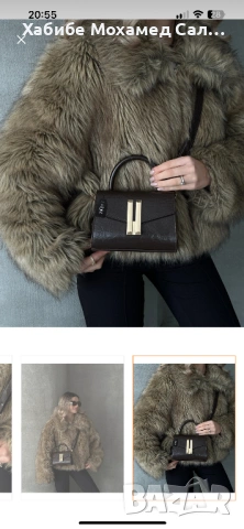 Нова дамска кафява чантичка, снимка 5 - Чанти - 53126072